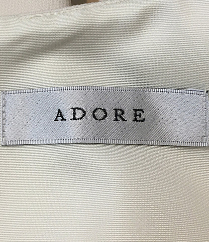 ADORE トリプルクロスワンピース ノースリーブ 531-4140003 レディース SIZE 38 アドーア