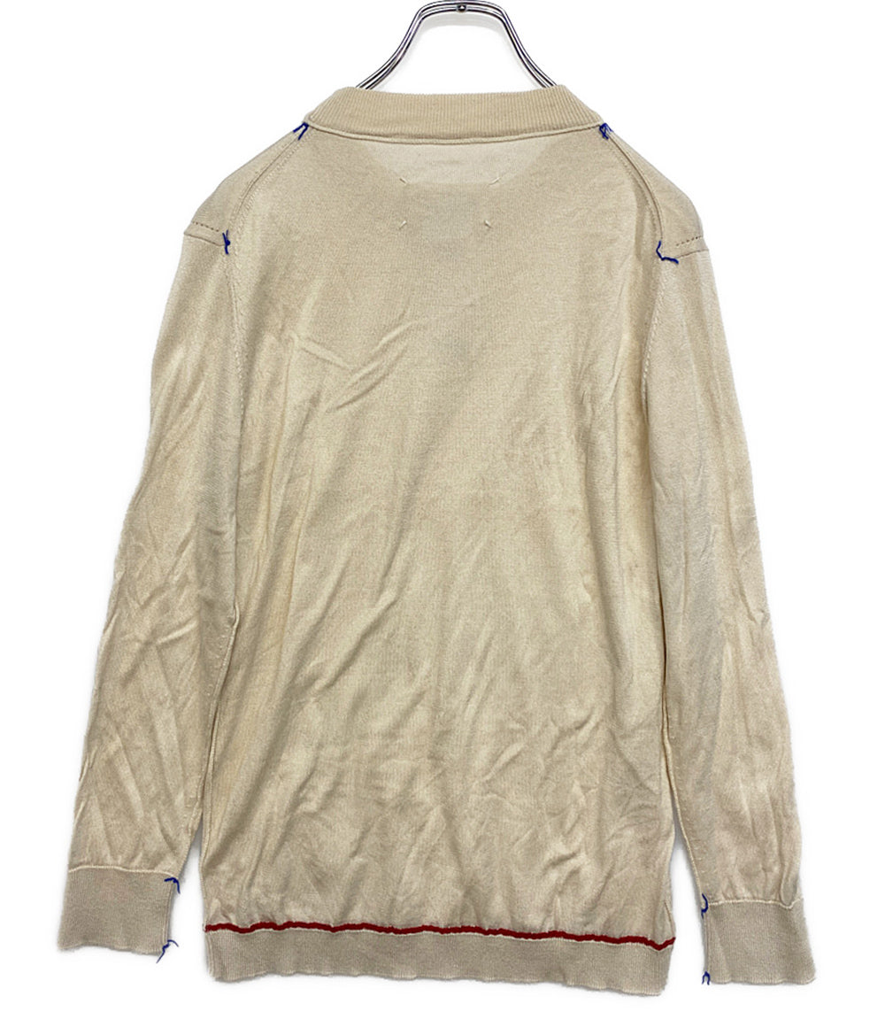 メゾンマルジェラ S50HA0978 カラーステッチニット メンズ SIZE