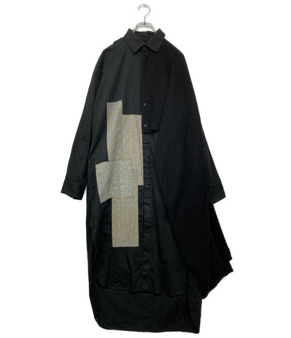 ビー ヨウジ ヤマモト パッチワークロングシャツ      メンズ SIZE 2  B Yohji Yamamoto