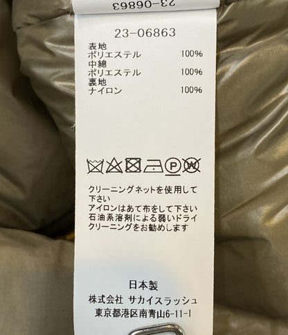 sacai 中綿コート ベルテッドパテッドJKT 23AW 23-06863 レディース SIZE 1 サカイ