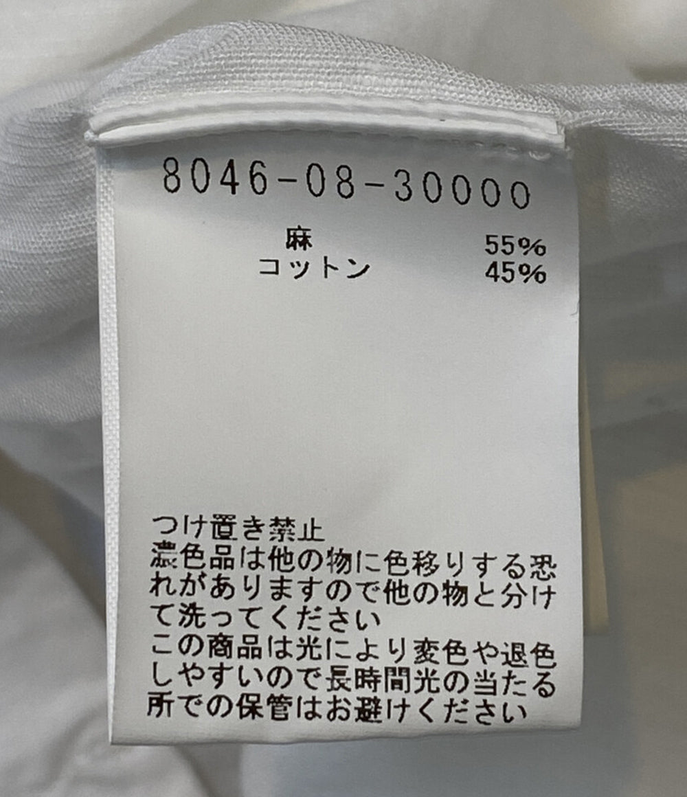 ナイジェルケーボン  半袖シャツ WOMAN ホワイト     8046-08-30000 レディース SIZE 6  NIGEL CABOURN