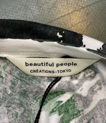 ビューティフルピープル  半袖ワンピース グリーン     1315304004 レディース SIZE 36  beautiful people