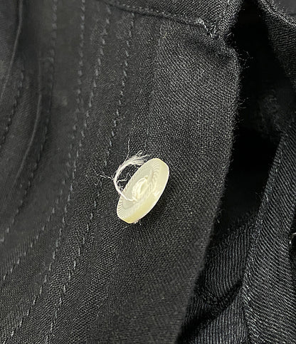 ポロ・ラルフローレン  半袖ワンピース フリルトリム コットン ボイル ドレス      レディース SIZE 4  POLO RALPH LAUREN