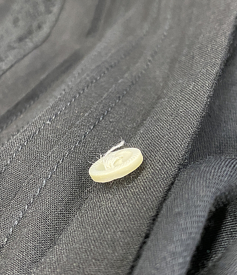 ポロ・ラルフローレン  半袖ワンピース フリルトリム コットン ボイル ドレス      レディース SIZE 4  POLO RALPH LAUREN