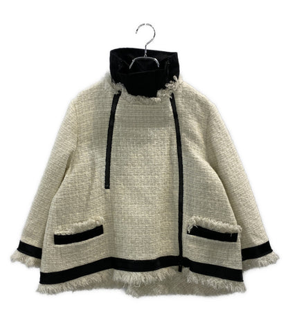 sacai ジャケット ホワイト 22ss 22-05983 レディース SIZE 2 サカイ