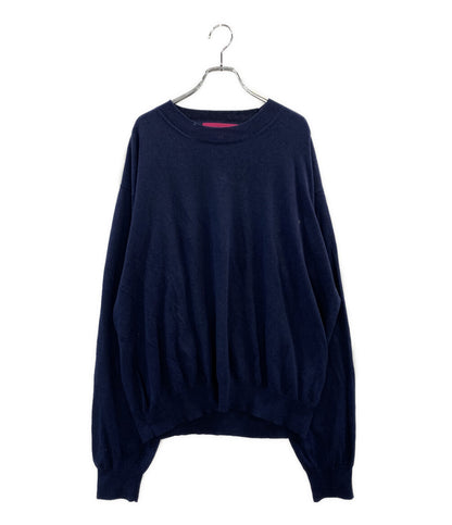 ジエルダーステイツマン ニット ネイビー 3720800060 メンズ SIZE L the elder statesman