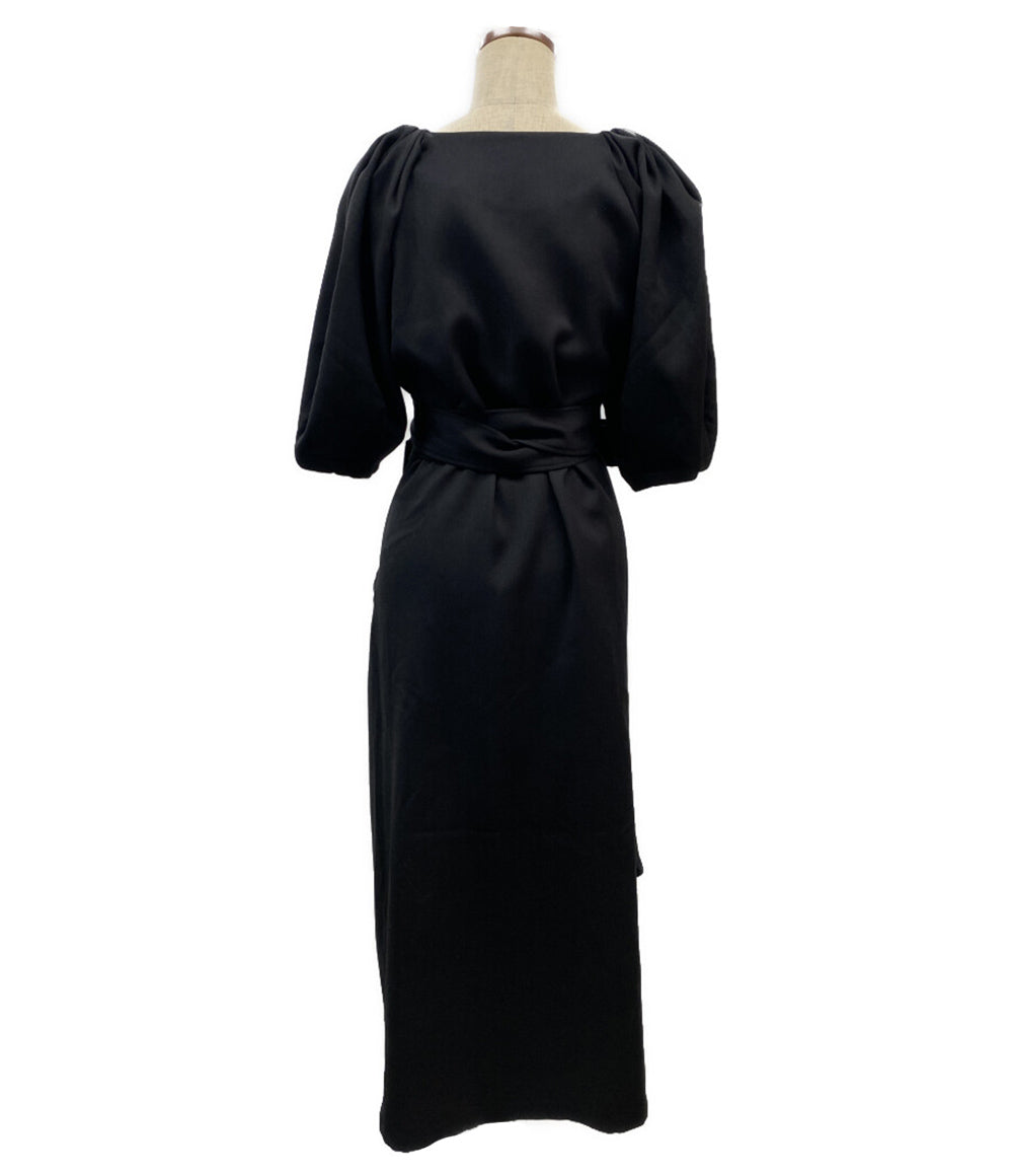 jantje ontembaar ヤンチェオンテンバール カシュクールワンピース 半袖 パフスリーブ ST8A121 レディース SIZE 1