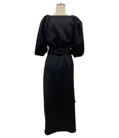 jantje ontembaar ヤンチェオンテンバール カシュクールワンピース 半袖 パフスリーブ ST8A121 レディース SIZE 1