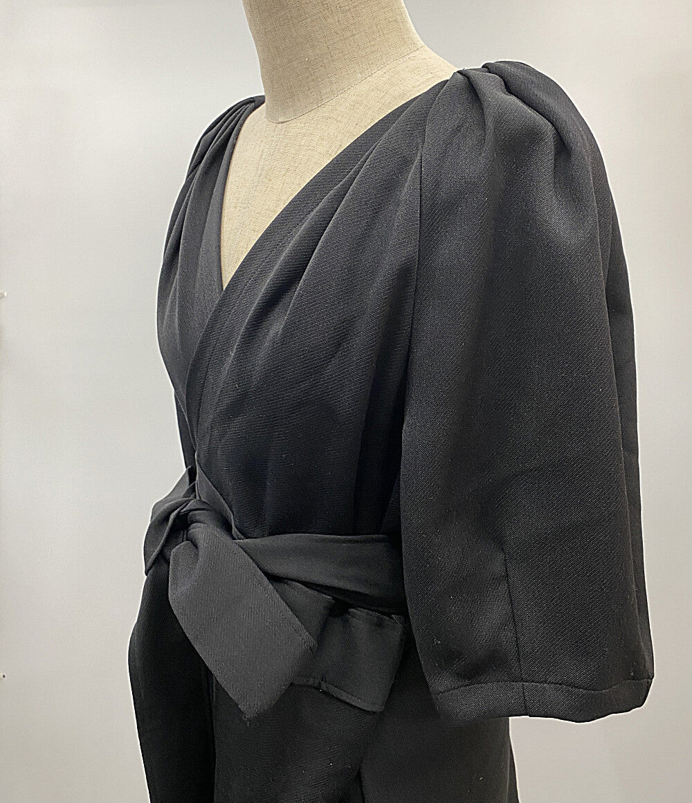 jantje ontembaar ヤンチェオンテンバール カシュクールワンピース 半袖 パフスリーブ ST8A121 レディース SIZE 1