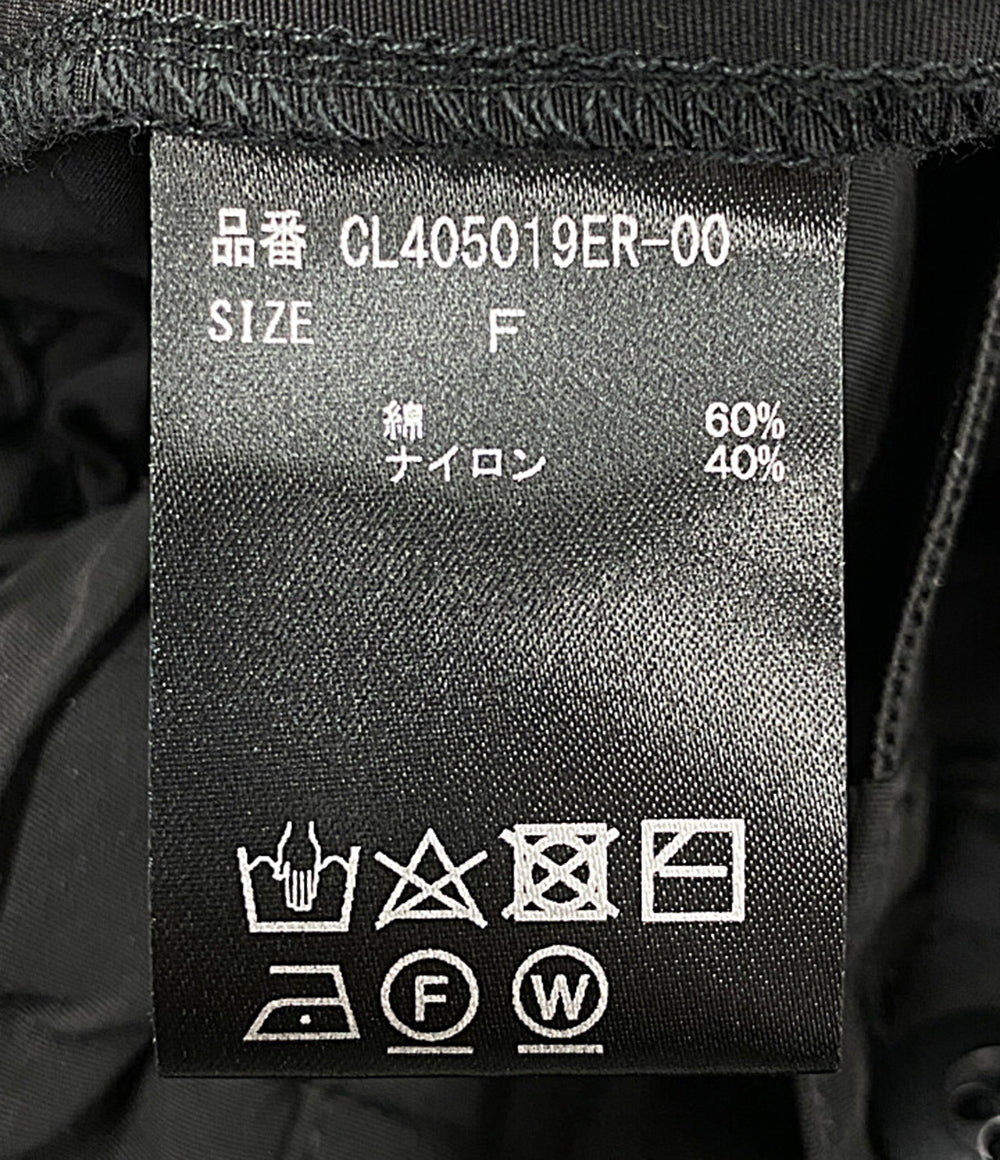 カレンソロジー サロペットカーゴパンツ CL405019ER-00 ブラック      レディース SIZE F  Curensology