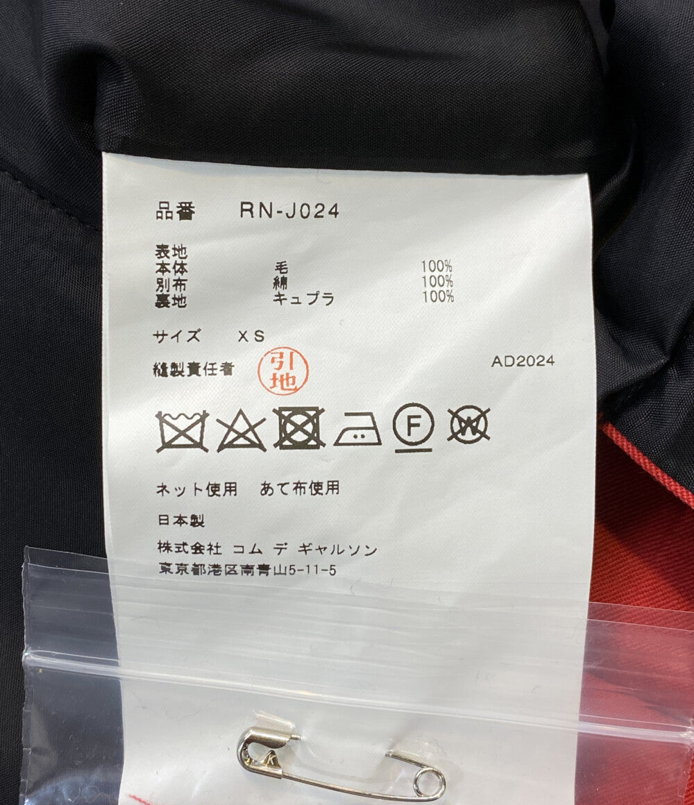 COMME des GARCONS COMME des GARCONS コントラストポケットジャケット AD2024 RN-J024 レディース SIZE XS コムデギャルソン
