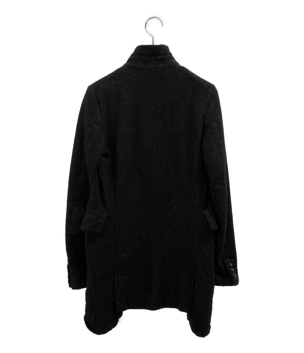 BLACK COMME des GARCONS ウール燕尾ジャケット 1F-J014 レディース SIZE XS ブラックコムデギャルソン