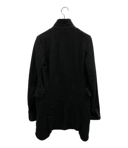 BLACK COMME des GARCONS ウール燕尾ジャケット 1F-J014 レディース SIZE XS ブラックコムデギャルソン