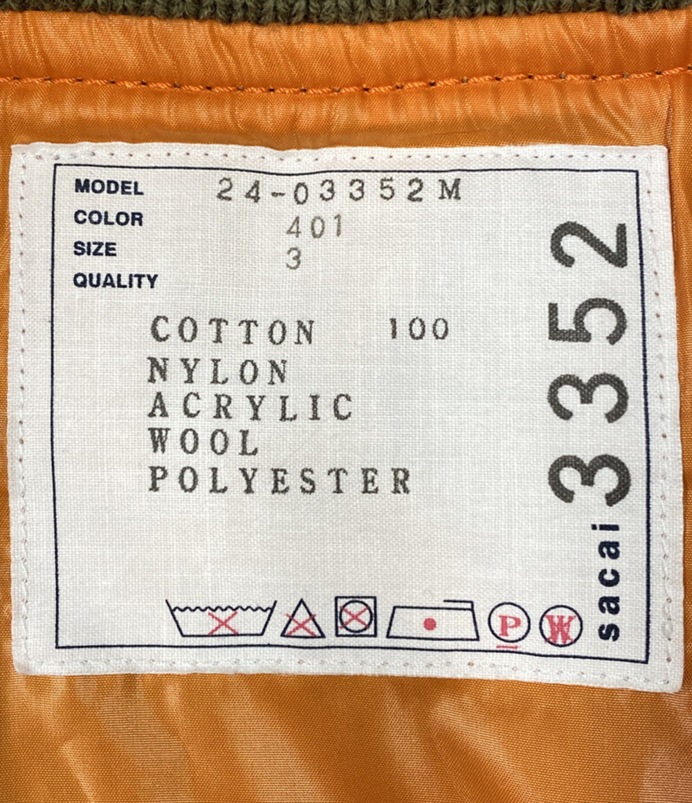 サカイ ブルゾン 24ssDenim Blouson 24-03352M メンズ SIZE 3 sacai