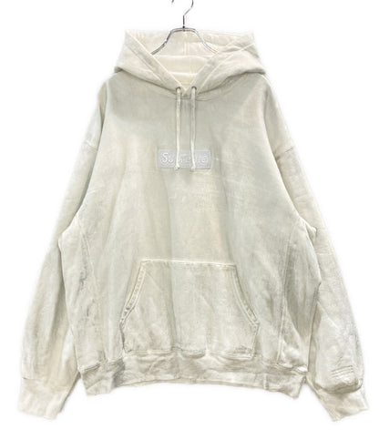 Supreme × MM6 Maison Margiela エムエムシックス メゾン マルジェラ パーカー Foil Box Logo ホワイト メンズ SIZE XL シュプリーム