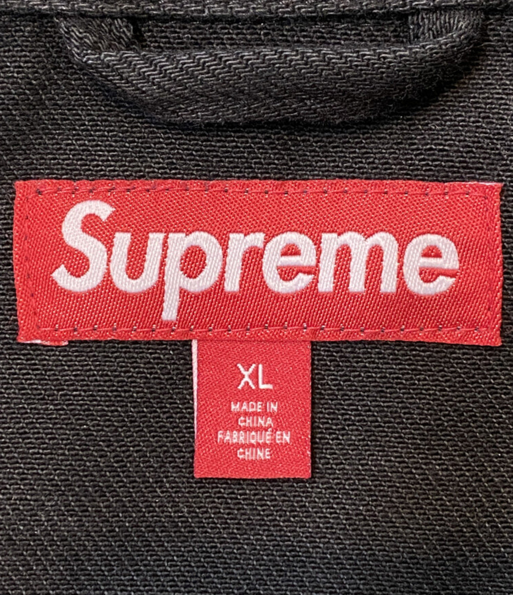 シュプリーム デニムジャケット BLK Arc Denim Coaches メンズ SIZE XL Supreme
