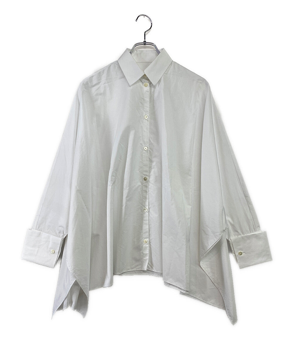 メゾンマルジェラ 長袖シャツ ビッグシルエットシャツ ホワイト メンズ SIZE 36 Maison Margiela