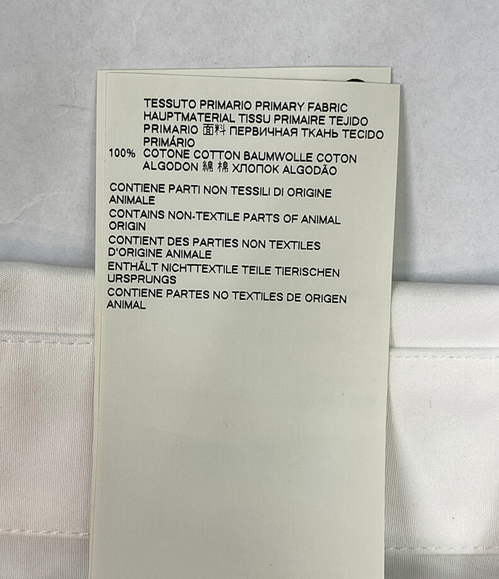 メゾンマルジェラ 長袖シャツ ビッグシルエットシャツ ホワイト メンズ SIZE 36 Maison Margiela