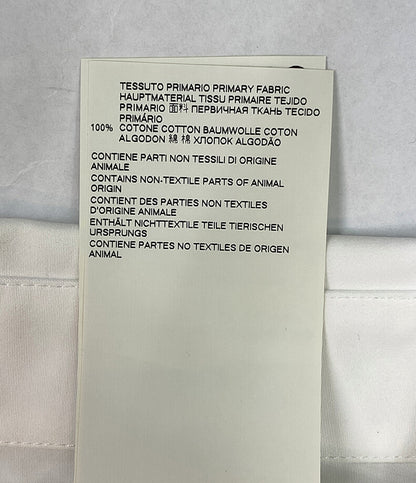 メゾンマルジェラ 長袖シャツ ビッグシルエットシャツ ホワイト メンズ SIZE 36 Maison Margiela