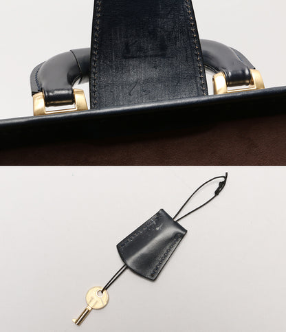 ココマイスター ブリーフケース レザー ネイビー      メンズ   COCOMEISTER