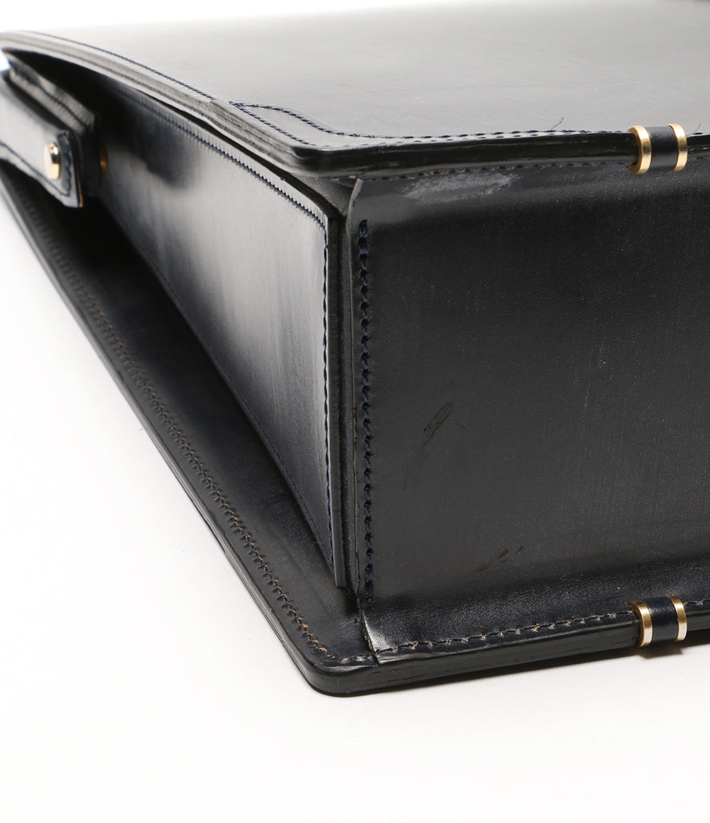 ココマイスター ブリーフケース レザー ネイビー      メンズ   COCOMEISTER