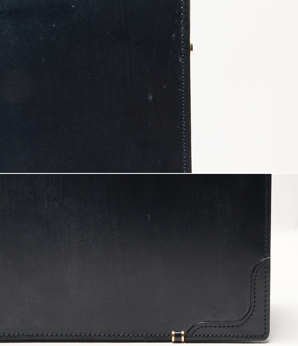 ココマイスター ブリーフケース レザー ネイビー      メンズ   COCOMEISTER