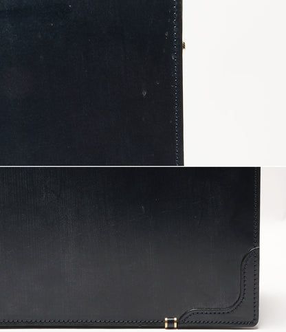 ココマイスター ブリーフケース レザー ネイビー      メンズ   COCOMEISTER