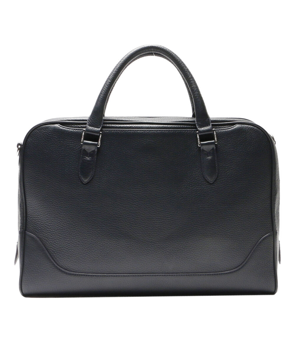 ペッレモルビダ  ブリーフケース レザー ネイビー      メンズ   PELLE MORBIDA