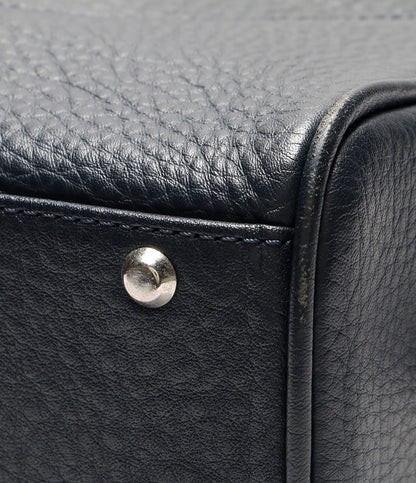 ペッレモルビダ  ブリーフケース レザー ネイビー      メンズ   PELLE MORBIDA