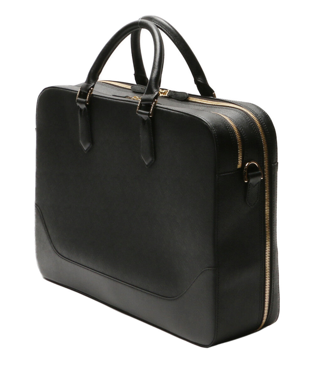 ペッレモルビダ 美品 ブリーフケース BLK スクエア      メンズ   PELLE MORBIDA