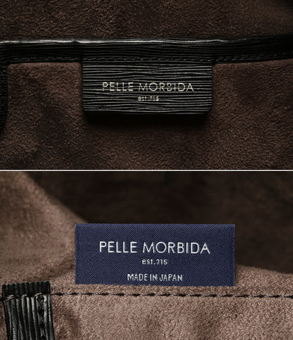 ペッレモルビダ  ブリーフケース BLK      メンズ   PELLE MORBIDA