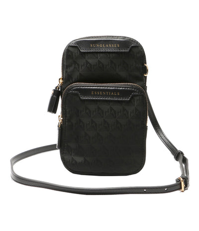 アニヤ・ハインドマーチ 美品 ESSENTIALS クロスボディバッグ ブラック      レディース   ANYA HINDMARCH
