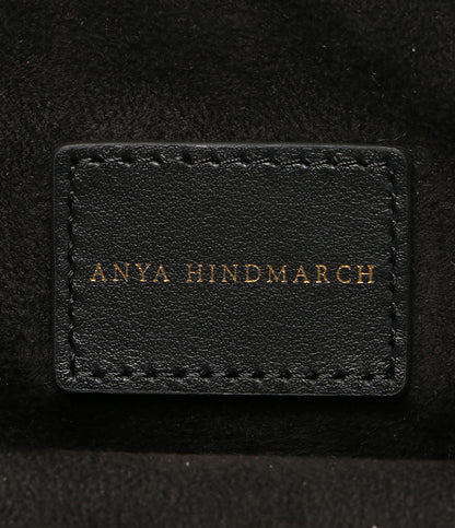 アニヤ・ハインドマーチ 美品 ESSENTIALS クロスボディバッグ ブラック      レディース   ANYA HINDMARCH