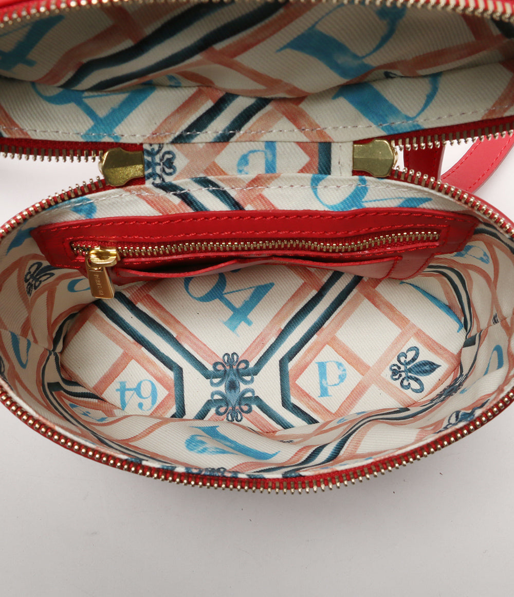 パリ64 ショルダーバッグ レッド ゴールド金具 レディース PARIS／64