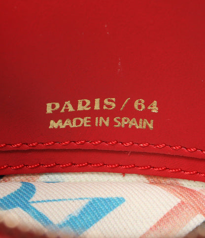 パリ64 ショルダーバッグ レッド ゴールド金具 レディース PARIS／64