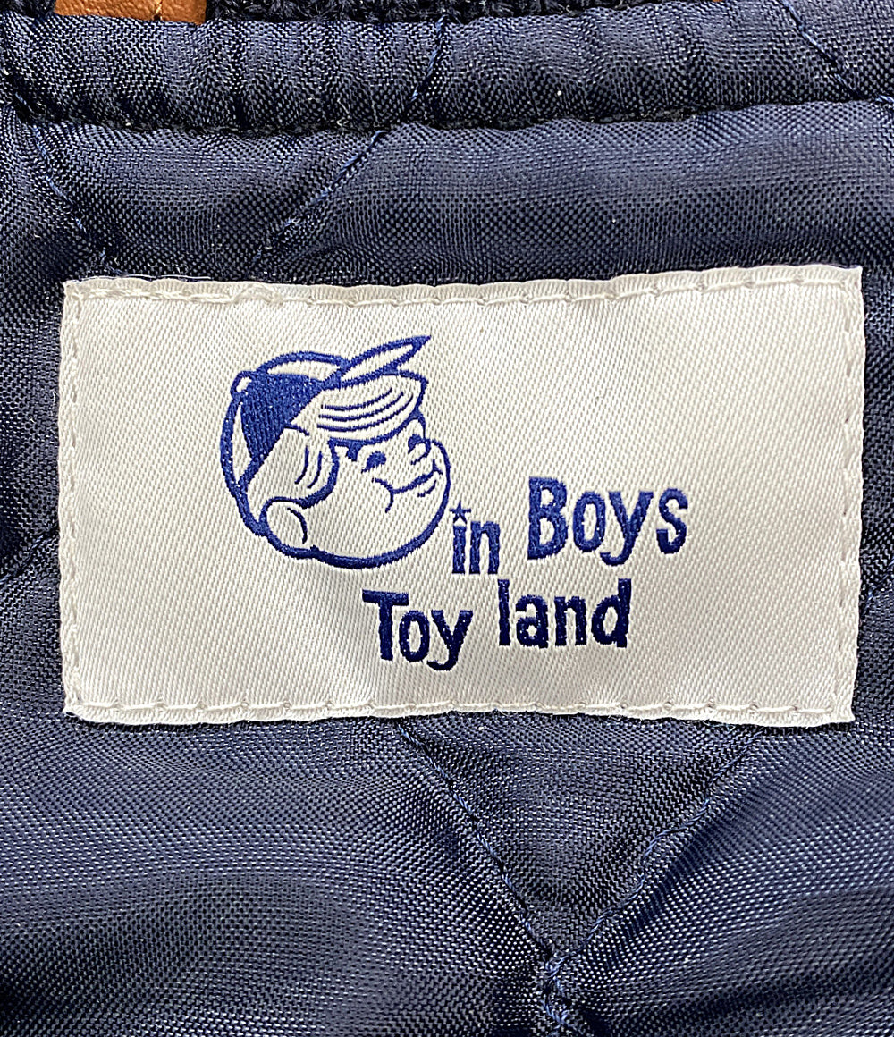 BOYS INTOYLAND ボーイズイントイランド スタジャン ネイビー ブラウン メンズ SIZE M