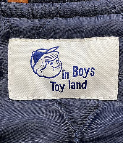BOYS INTOYLAND ボーイズイントイランド スタジャン ネイビー ブラウン メンズ SIZE M