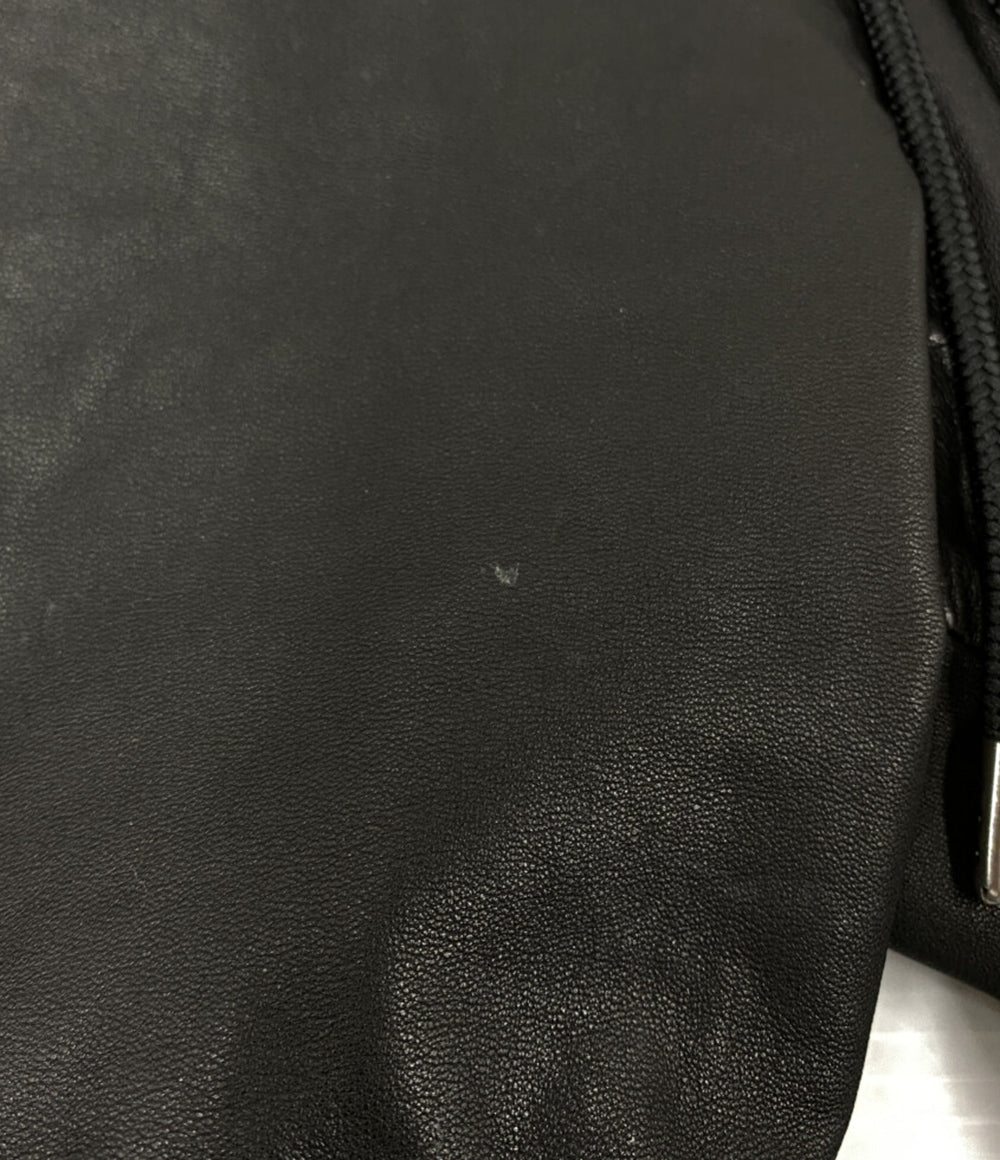 レイドバック パンツ ハーフレザーパンツ ブラック メンズ SIZE - laiｄ back