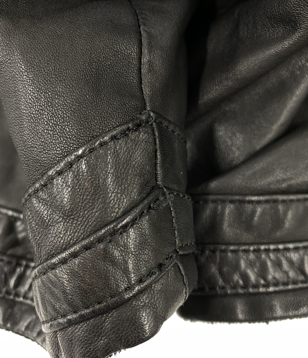 レイドバック パンツ ハーフレザーパンツ ブラック メンズ SIZE - laiｄ back