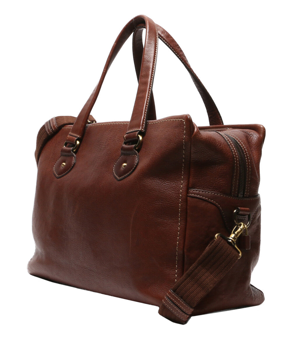 2WAY ボストンバッグ ブラウン メンズ 土屋鞄