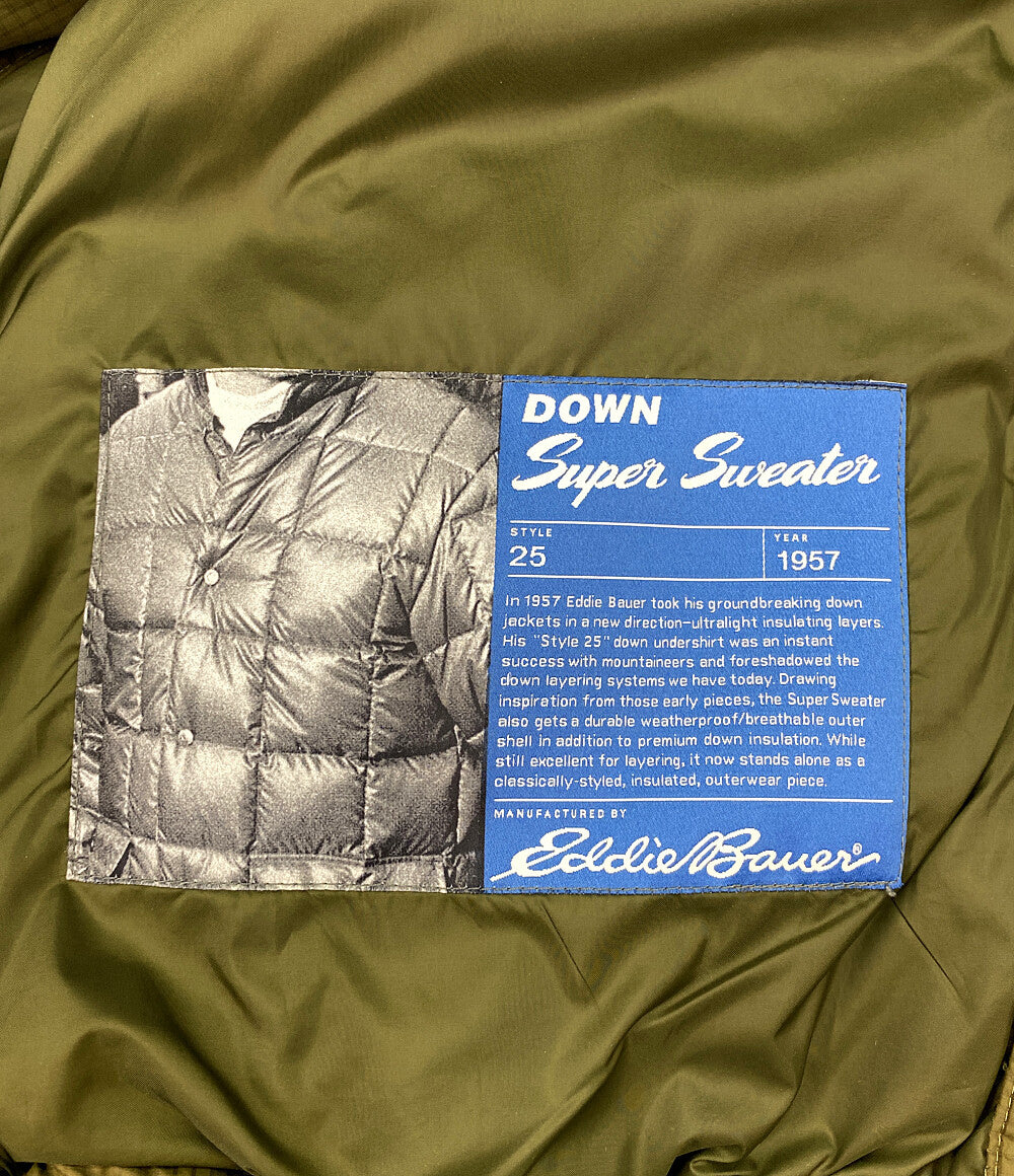 Eddie bauer ダウンジャケット 日の出タグ復刻 1957 スーパーセーター メンズ SIZE M エディー・バウアー