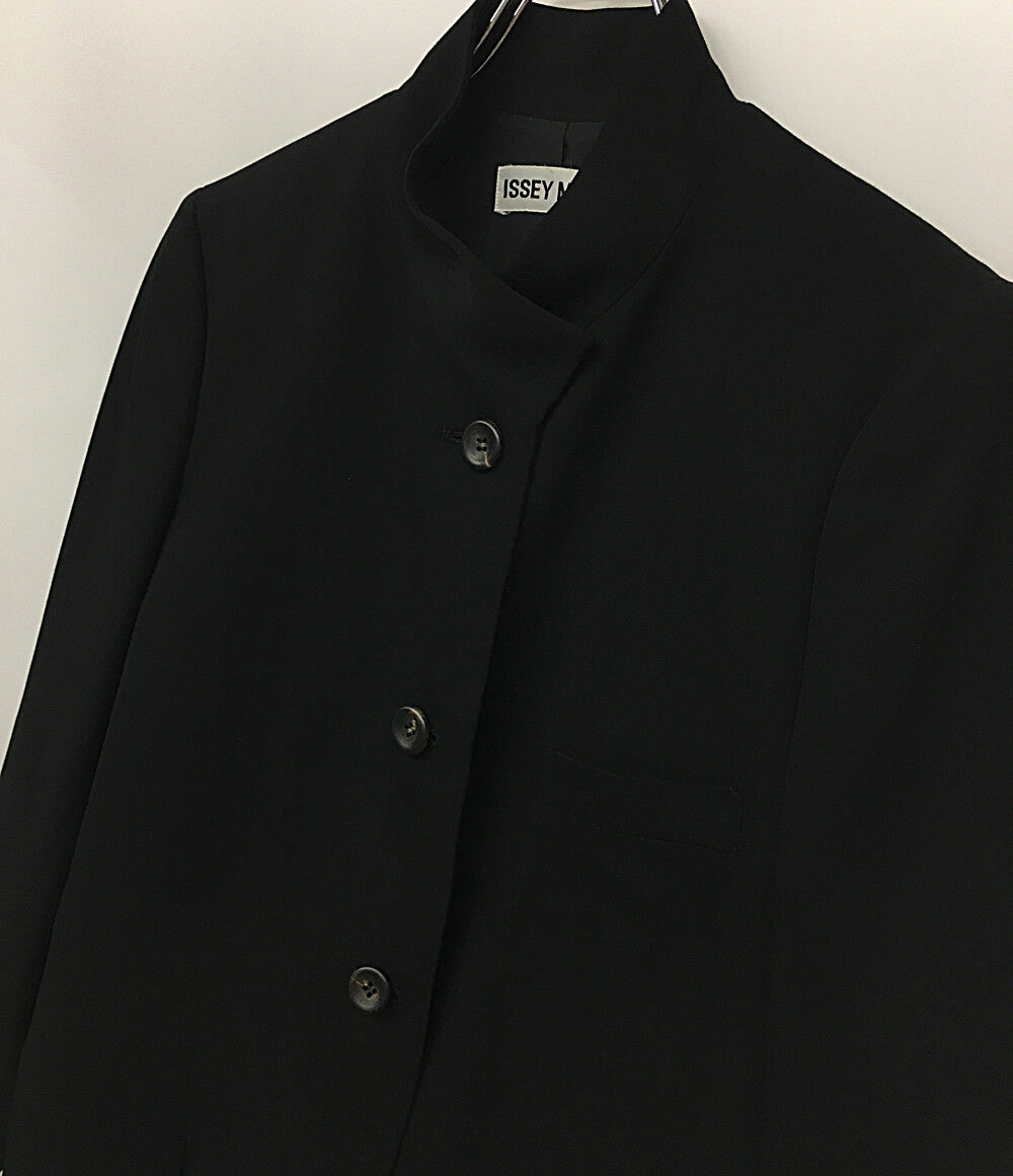 イッセイミヤケ  テーラードジャケット IM61-FD101      レディース SIZE M  ISSEY MIYAKE