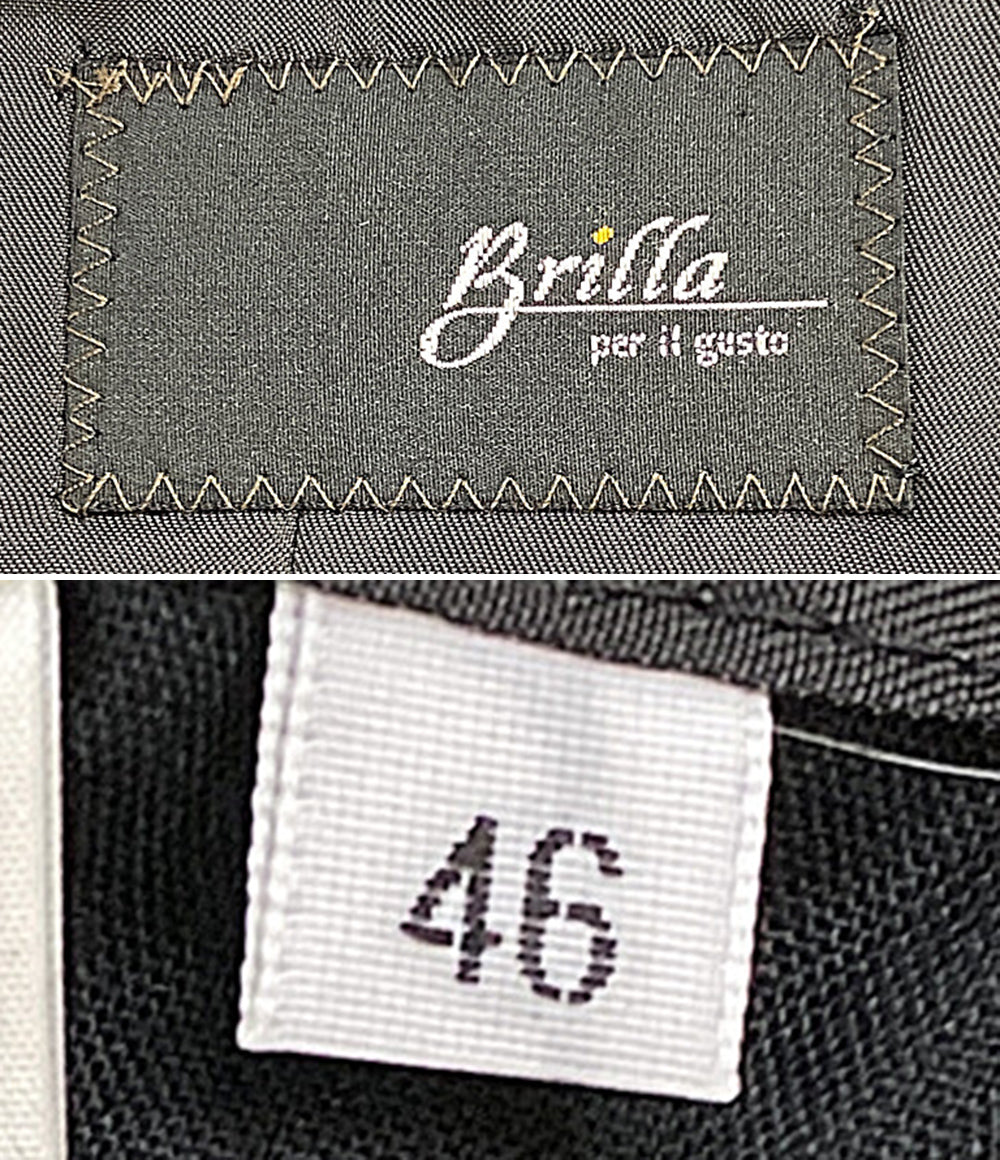 brilla per il gusto ブリッラ ペル イル グスト セットアップ グレンチェック ロロピアーナ メンズ SIZE 46/46
