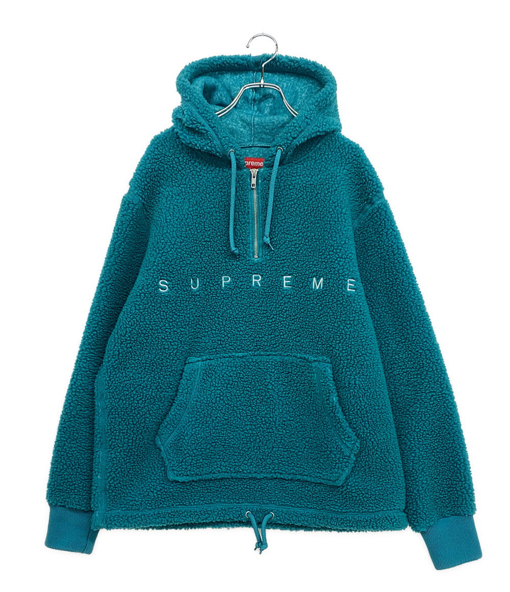 Supreme フリースパーカー Sherpa Fleece Pullover 15AW メンズ SIZE S シュプリーム