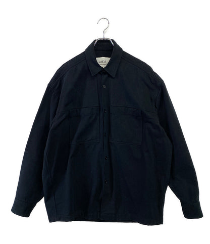 アミアレクサンドレマチウシ カバーオール ブラック メンズ SIZE L AMI Alexandre Mattiussi