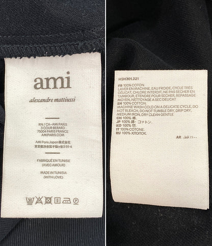 アミアレクサンドレマチウシ カバーオール ブラック メンズ SIZE L AMI Alexandre Mattiussi