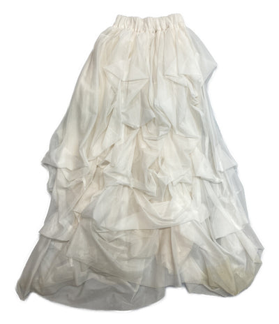 ザトゥー スカート ホワイト チュール TT23A010020221WHS レディース SIZE S THE TOE