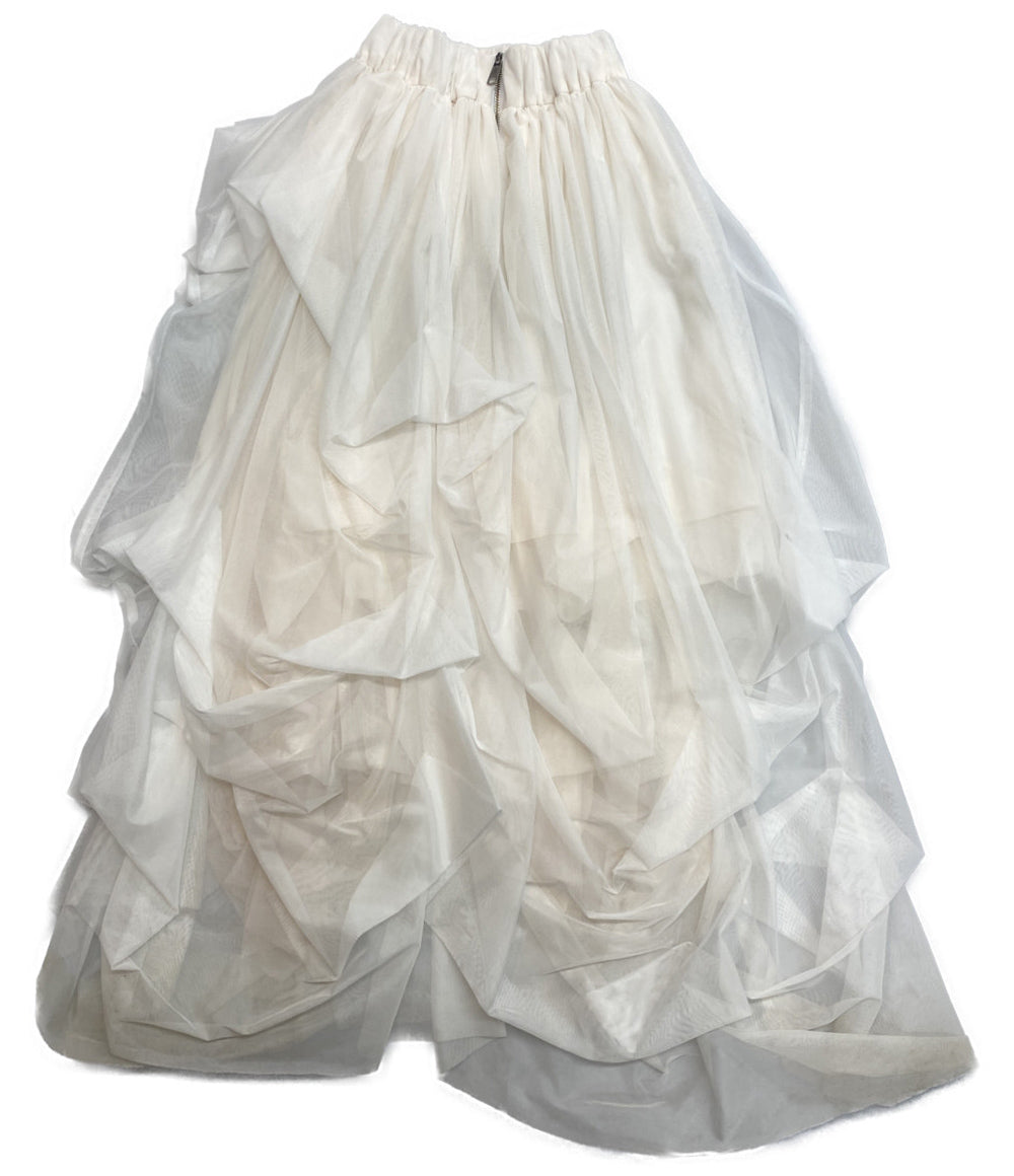 ザトゥー スカート ホワイト チュール TT23A010020221WHS レディース SIZE S THE TOE