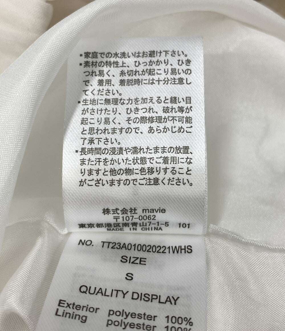 ザトゥー スカート ホワイト チュール TT23A010020221WHS レディース SIZE S THE TOE