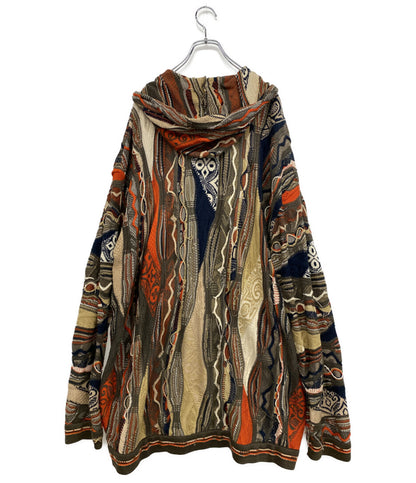 クージー フルジップフーディー ニット パーカー 080-020217 メンズ SIZE 3XL Coogi